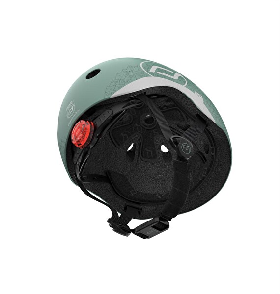 Scoot and Ride Helmet Reflective XXS-S Yeşil Bebek Kaskı 181206-96497