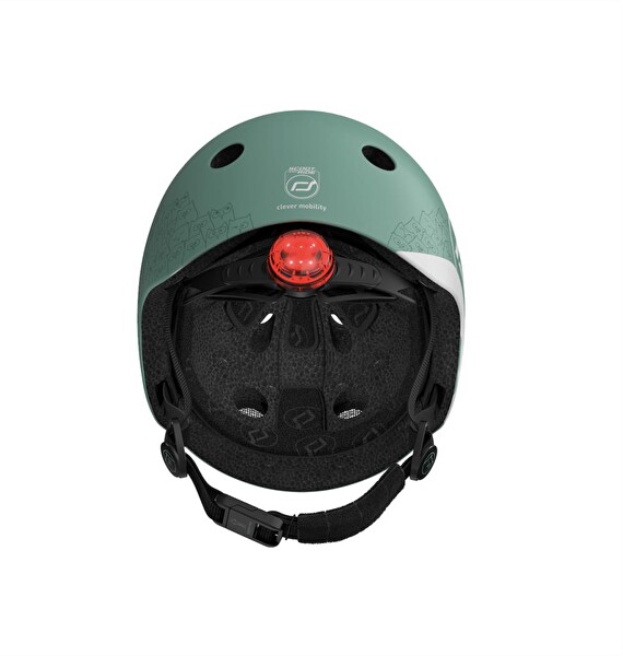 Scoot and Ride Helmet Reflective XXS-S Yeşil Bebek Kaskı 181206-96497