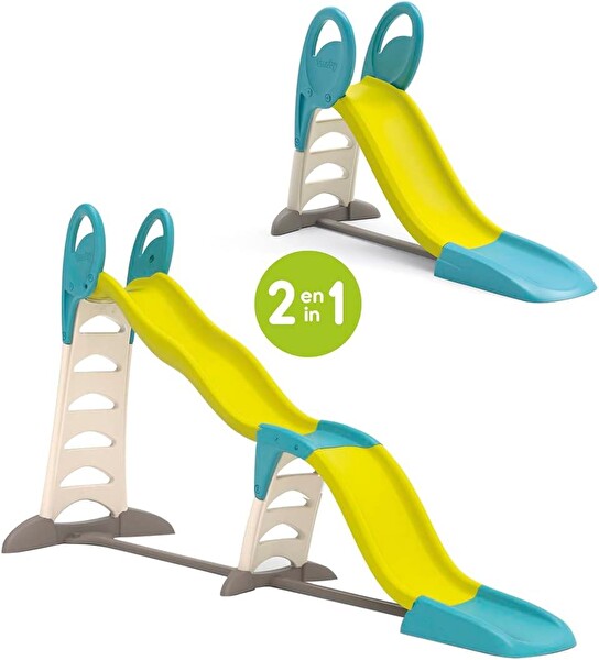 Smoby 2'si 1 Arada Megagliss Dalgalı Kaydırak 820200