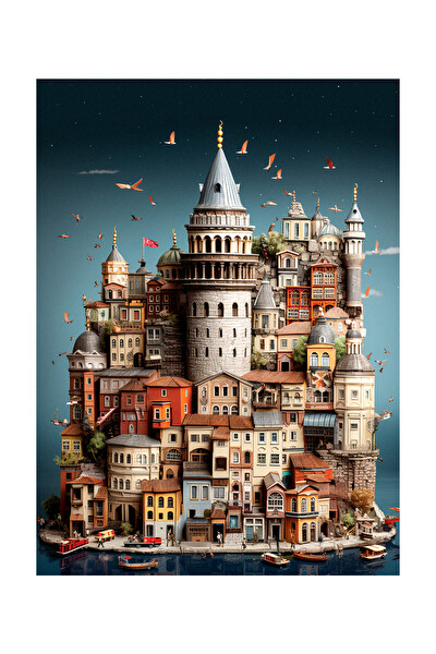 Anatolian 1000 Parça Galata Puzzle 1158