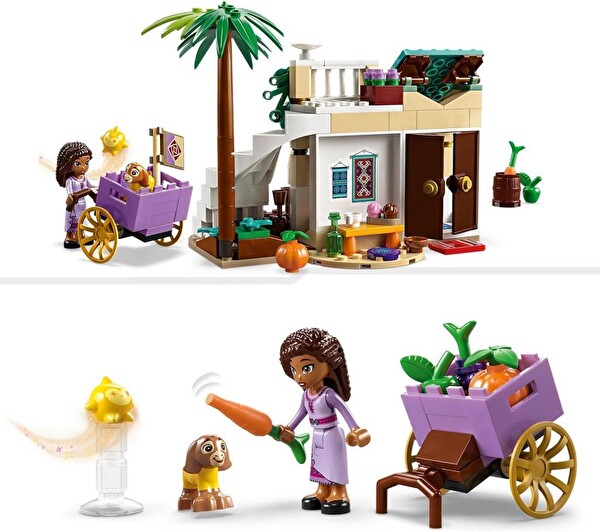 LEGO Disney Princess Asha Rosas Şehrinde 43223