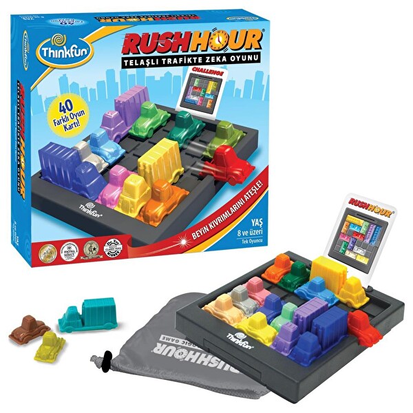 ThinkFun Rush Hour Trafik Zeka Oyunu 5000