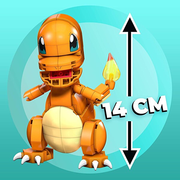Mega Pokemon Yap ve Oyna Figürler Charmander GKY96