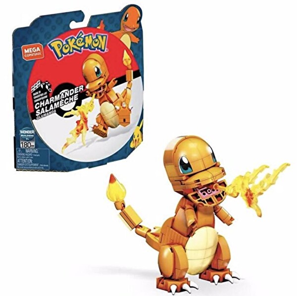Mega Pokemon Yap ve Oyna Figürler Charmander GKY96