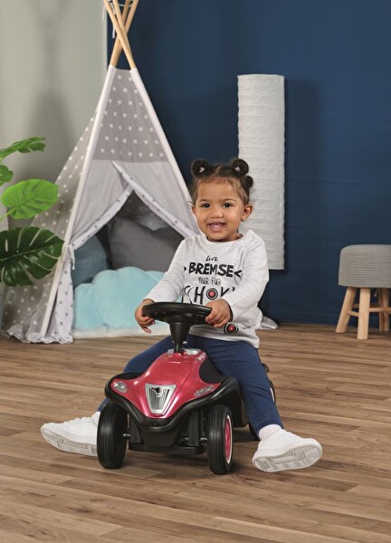 Big Bobby Car Next Led Farlı ve Sesli Pembe Bingit Araba 800056233