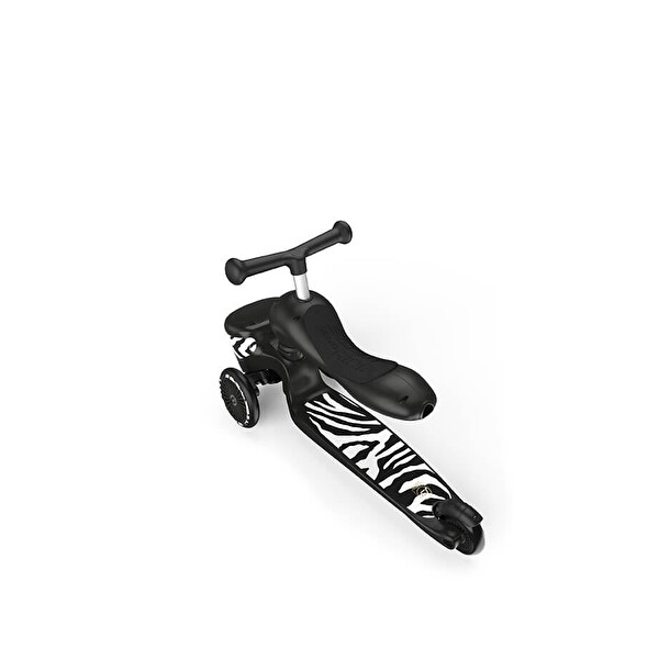 Scoot and Ride Highwaykick 1 Lifestyle Zebra Scooter 210621-96606
