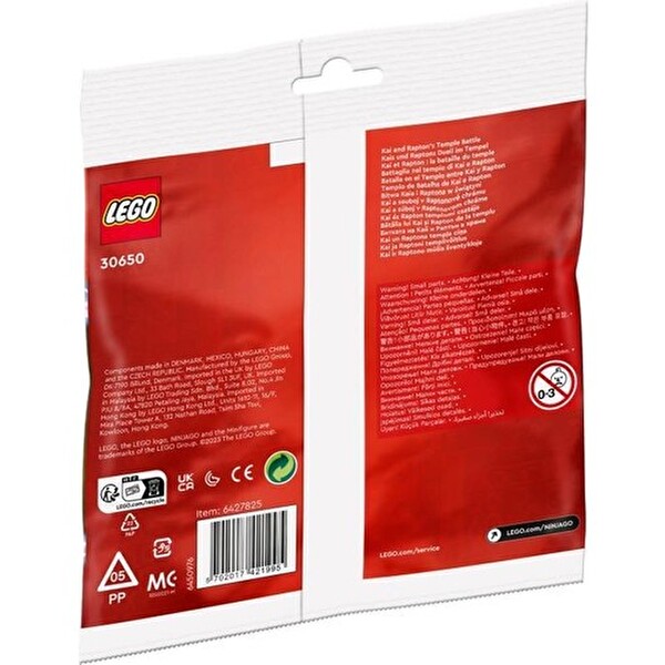 LEGO Ninjago Kai And Rapton's Temple Battle 30650