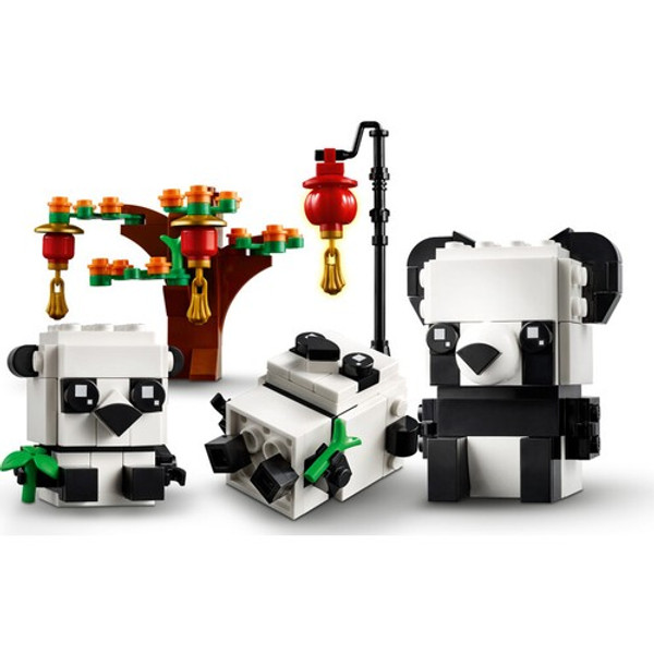 LEGO Brickheadz Çin Yeni Yılı Pandaları 40466