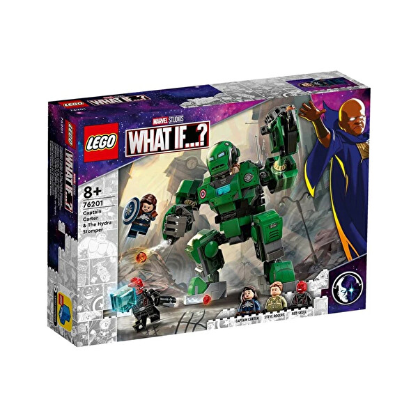 LEGO Marvel Yüzbaşı Carter ve Hydra Ezici 76201