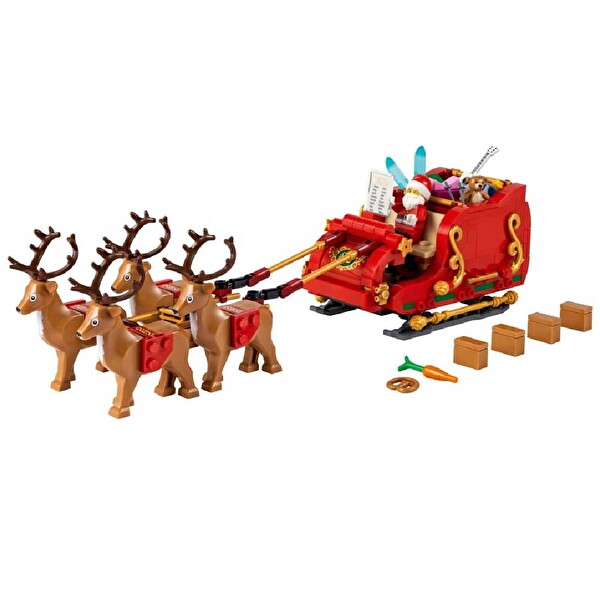 LEGO Iconic Noel Babanın Kızağı 40499
