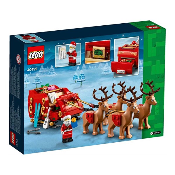 LEGO Iconic Noel Babanın Kızağı 40499