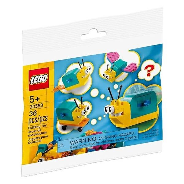 LEGO Classic Kendi Süper Güçlü Salyangozunu Yap 30563