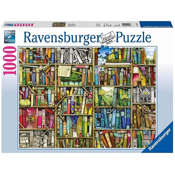 1000 Parça Kitaplık Puzzle 191376