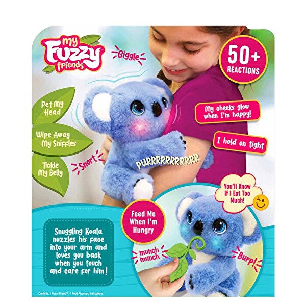 Giochi Preziosi MFF 25 CM Sesli Işıklı Sarılan Peluş Koala