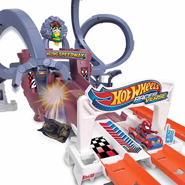 Hot Wheels Racerverse Marvel 2 Araçlı Pist Seti HPL34