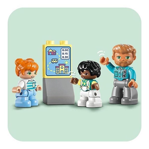 LEGO Duplo Kasabası Otobüs Yolculuğu 10988