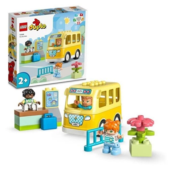 LEGO Duplo Kasabası Otobüs Yolculuğu 10988