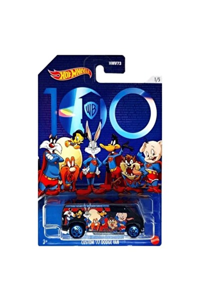 Hot Wheels Looney Tunes Warner Bros 100. Yıl Temalı Araba HMV73 HLK29