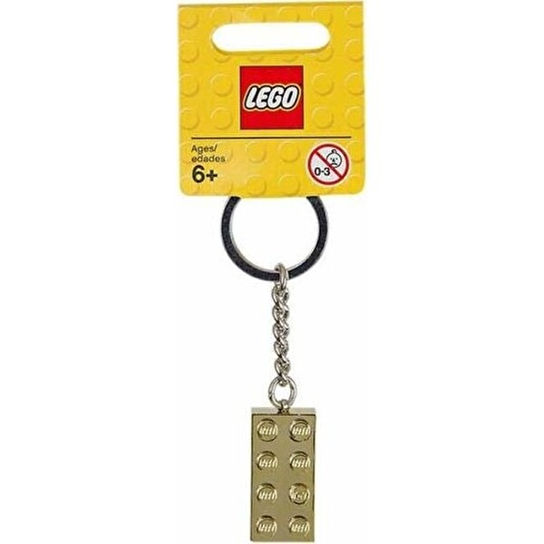 LEGO Brick 2x4 Altın Anahtarlık 850808