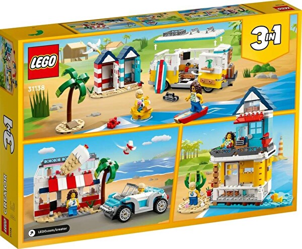 LEGO Creator Plaj Karavanı 31138