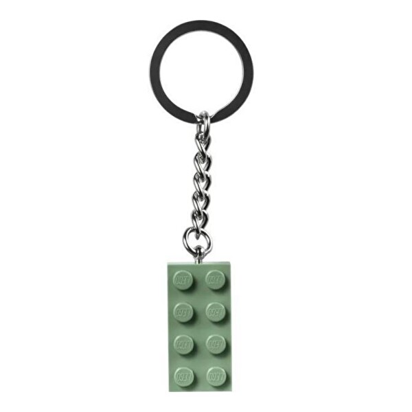 LEGO Brick 2x4 Kum Yeşili Anahtarlık 854159