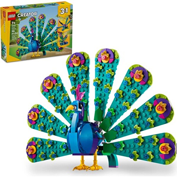 LEGO Creator 3' ü 1 Arada Egzotik Tavus Kuşu 31157