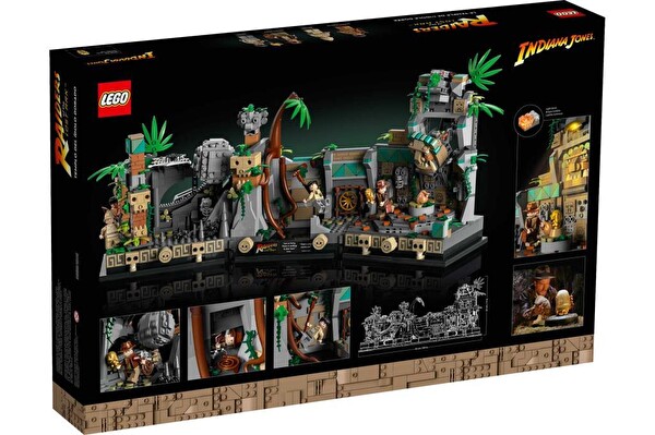 LEGO Indiana Jones Temple Of The Golden Idol 77015