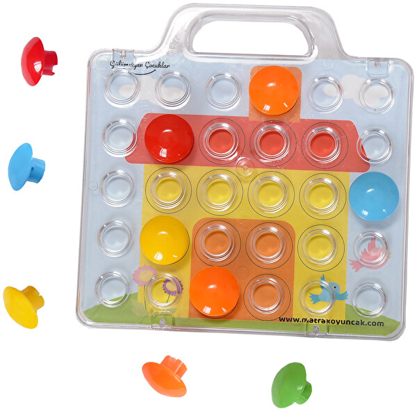 Matrax Oyuncak Junior 30 Parça Sihirli Düğmeler 039