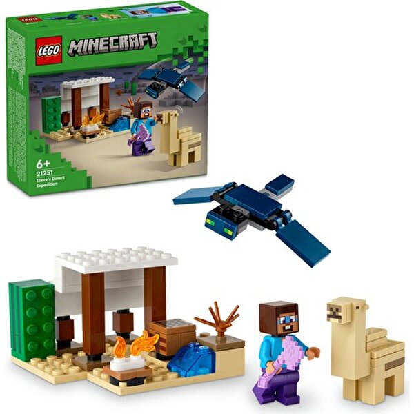 LEGO LEGO Minecraft Steve'in Çöl Keşfi 21251