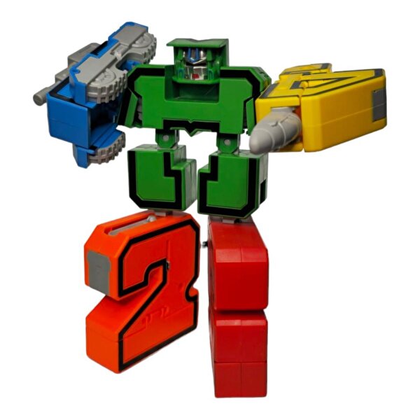 Farbu Oyuncak Farbu Oyuncak Kutulu Robota Dönüşen Sayılar Figür Oyuncak 788-66Y