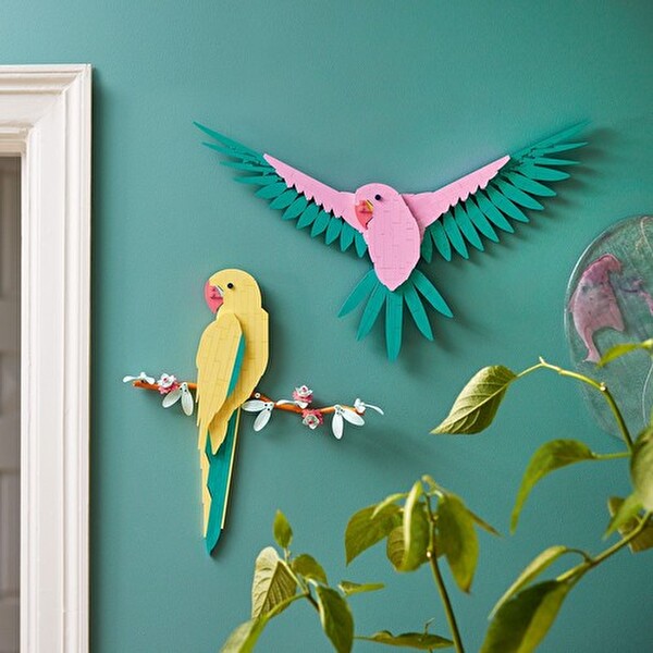 LEGO Art Fauna Koleksiyonu Macaw Papağanları 31211