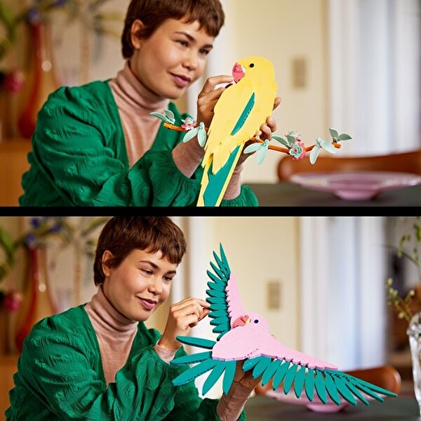 LEGO Art Fauna Koleksiyonu Macaw Papağanları 31211