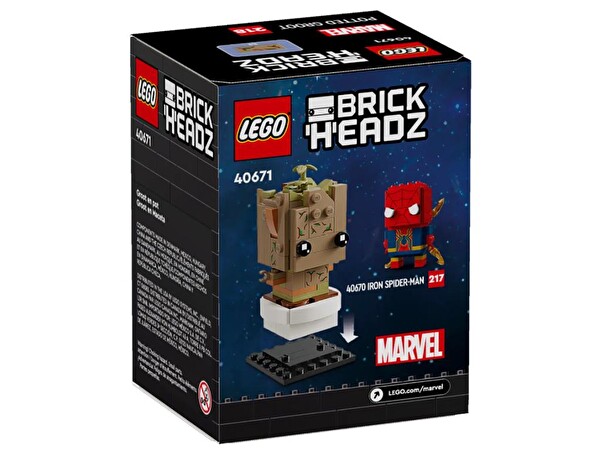 LEGO Brickheadz Saksıda Groot 40671