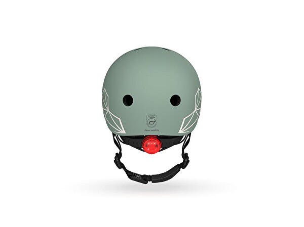 Scoot and Ride Lifestyle XXS-S Green Lines Bebek Kaskı 181206-96562