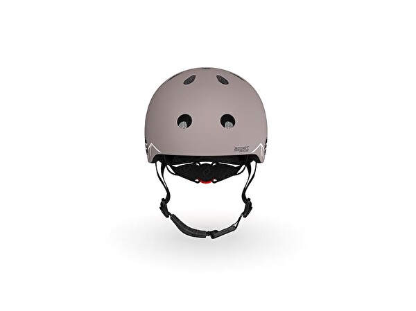Scoot and Ride Lifestyle XXS-S Brown Lines Bebek Kaskı 181206-96563