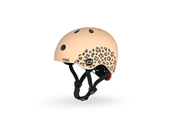 Scoot and Ride Lifestyle XXS-S Leopard Bebek Kaskı 181206-96561