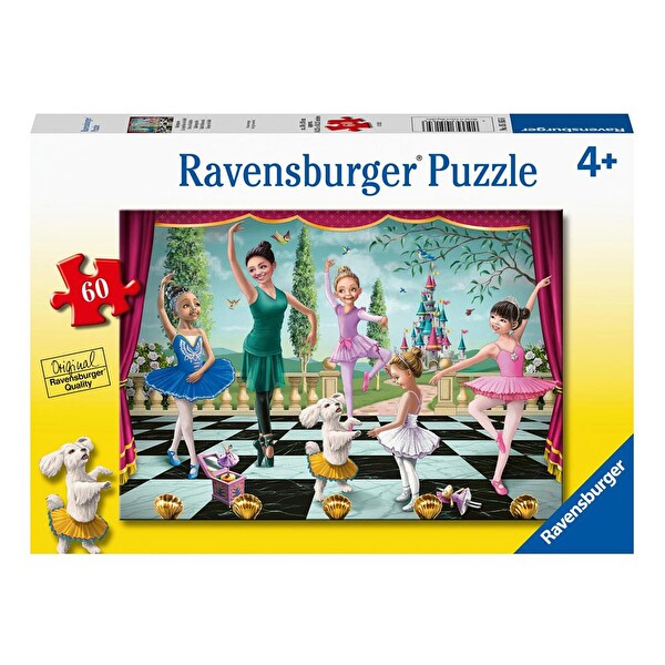 Ravensburger Ravensburger 60 Parça Bale Provası Puzzle 51656