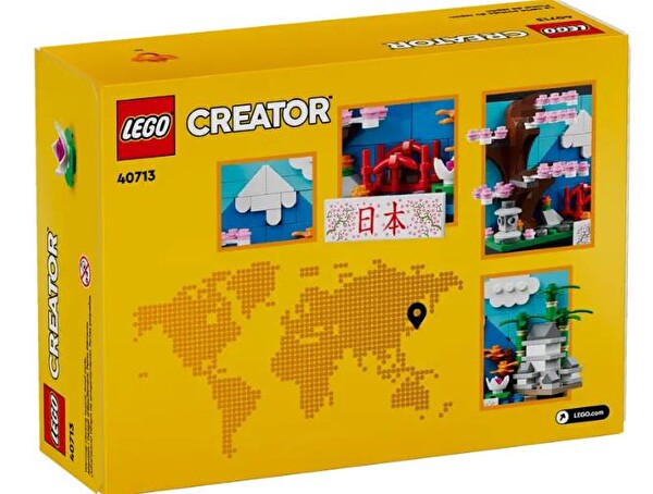 LEGO Japonya Kartpostalı 40713