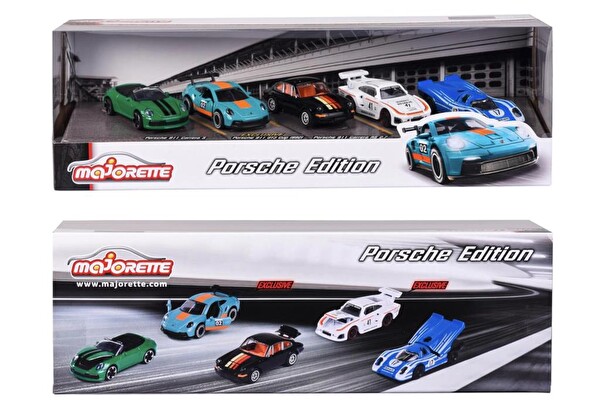 Majorette Porsche Motorsport Die-Cast Metal Model Arabalar 5'li Set 212053172