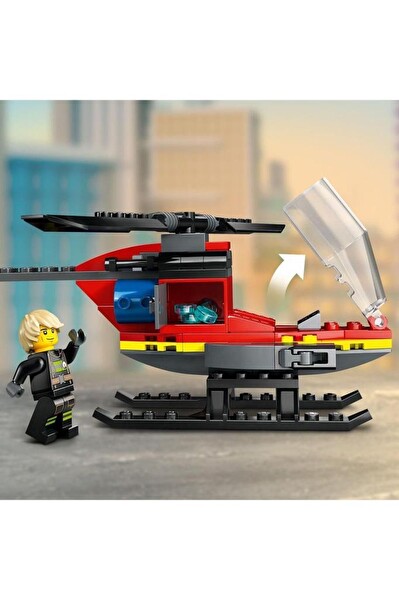 LEGO City İtfaiye Kurtarma Helikopteri 60411