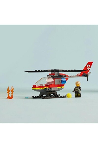 LEGO City İtfaiye Kurtarma Helikopteri 60411