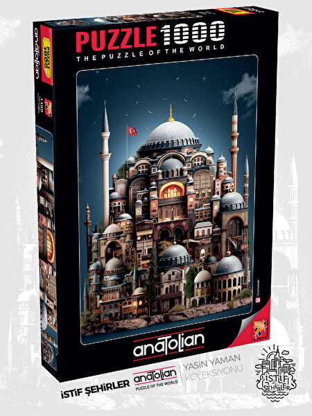 Anatolian 1000 Parça Ayasofya Puzzle 1169 Fiyatı ve Özellikleri