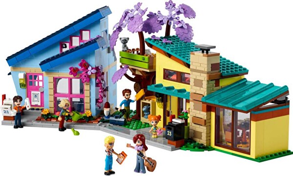 LEGO Friends Olly Ve Paisley'nin Aile Evleri 42620