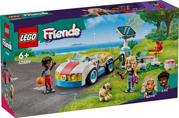 LEGO Friends Elektrikli Araba Ve Şarj İstasyonu 42609