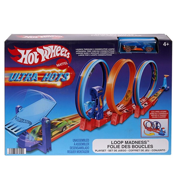 Hot Wheels Ultra Hots Çılgın Çember Yarış Seti HPX93
