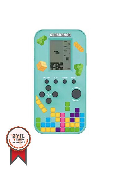 Torima GC-03 Karışık Renklerde 6'lı Nostaljik Tetris Gameboy El Atarisi