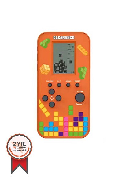 Torima GC-03 Karışık Renklerde 6'lı Nostaljik Tetris Gameboy El Atarisi