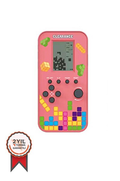 Torima GC-03 Karışık Renklerde 6'lı Nostaljik Tetris Gameboy El Atarisi