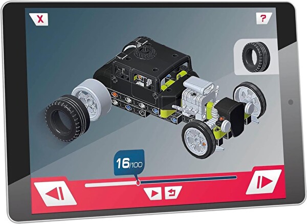 Clementoni Mekanik Laboratuvarı Hot Road & Race Truck 75076