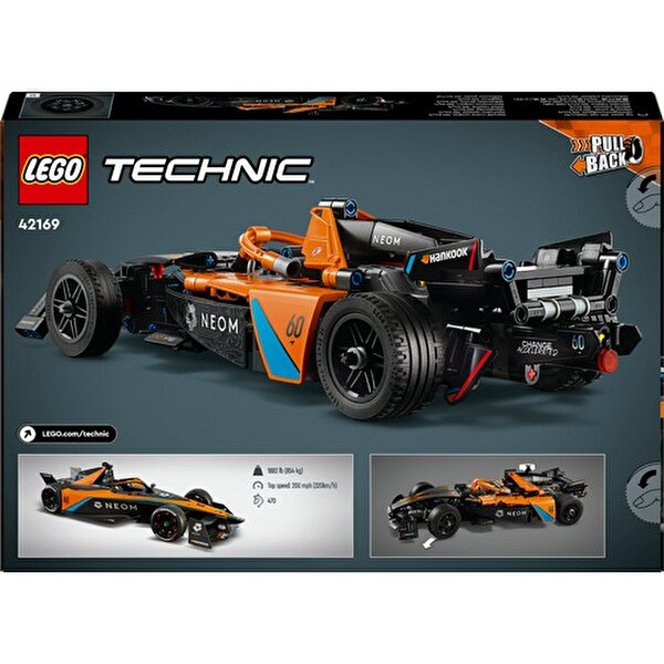 LEGO Technic Neom Mclaren Formula E Yarış Arabası 42169